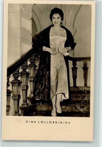 Gina Lollobrigida VEB-Verlag V-11-25 A 246/56 DDR