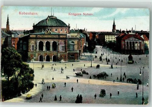 Kopenhagen 1911 Kongens Nytorv