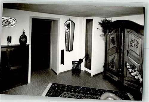 Burgberg Gasthaus Sonnenhalde Flur Foto Orginal aus Archiv eines Ansichtskartenverlags Ort handschriftlich