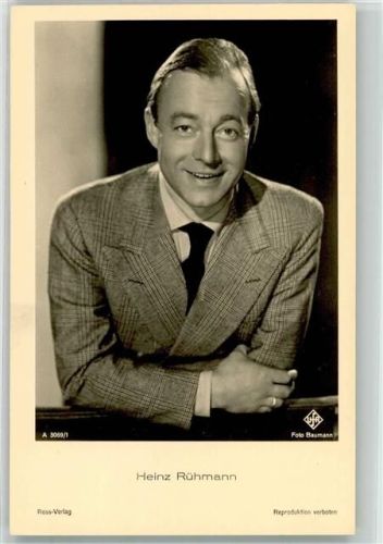 Heinz Rühmann Ross-Verlag A3069/1 Foto Baumann