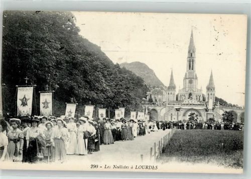 Lourdes 1911 Wallfahrt Kirche