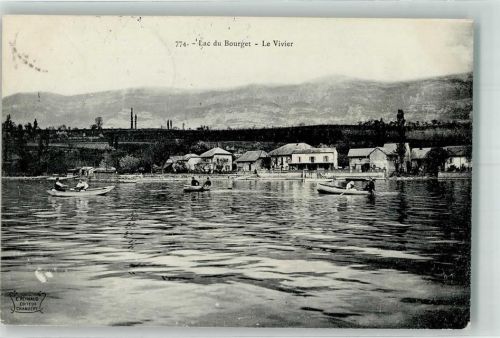 Viviers-du-Lac 1907 Lac du Bourget