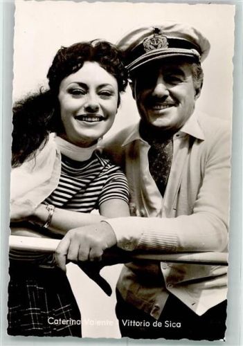 Foto Marszalek Caterina Valente Vittorio de Sica in Casino de Paris
