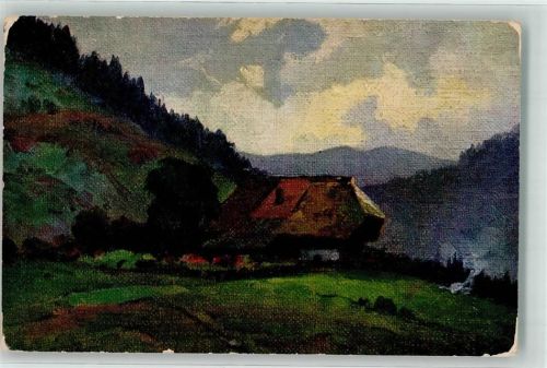 1912 Sommer im Schwarzwald Schwarzwaldhaus Verlag Elchlepp Serie Nr. 10