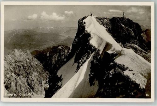 Garmisch-Partenkirchen Zugspitze Ostgipfel Gipfelkreuz