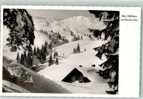 Fischen Alpe Höllritzen Winter