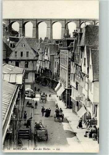 Morlaix rue des Halles viadukt