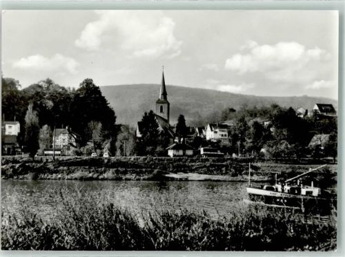 Hochhausen Schloss Neckar Schiff Karl Epple