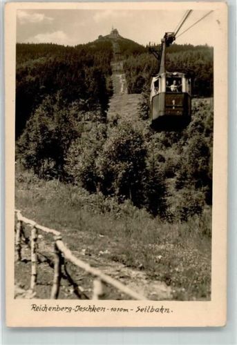 Liberec Seilbahn Jeschken