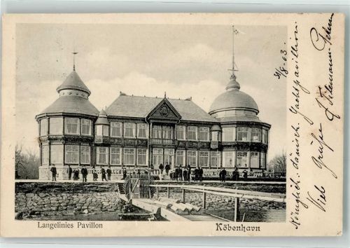 Kopenhagen 1903 Langelinies Pavillon