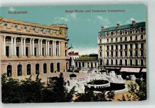 Bukarest Gasthaus Modern Deutsches Soldatenheim Hauptwache
