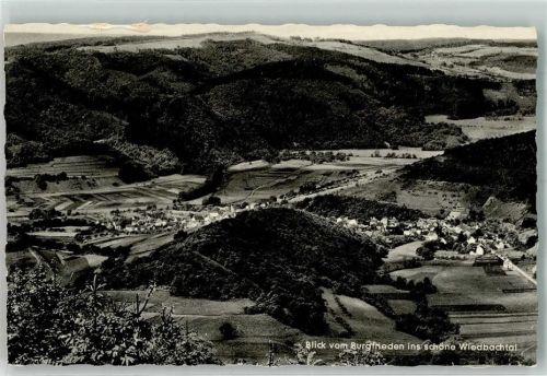Ehlscheid 1962 Blick vom Burgfrieden