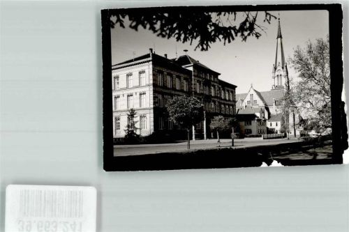 Spaichingen Kirche Ort handschriftlich Foto Original aus Archiv eines Ansichtskartenverlags