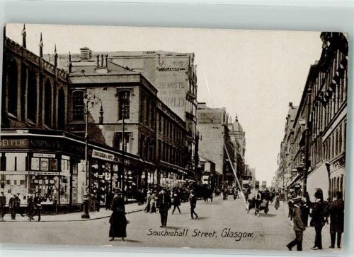 Glasgow 1923 Sauchiehall Street