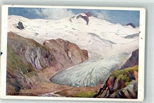 Ramsau sign. Handel-Mazzetti Künstlerserie Zillertal Schwarzenstein Schwarzensteinkees