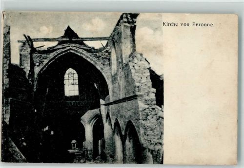 Peronne Kirche Ruine