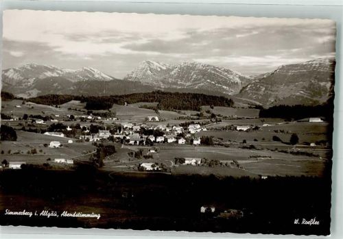 Simmerberg Foto W. Roeßler Hochgrat