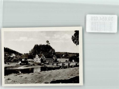 Dietfurt Donautal Brücke Ort handschriftlich Foto Original aus Archiv eines Ansichtskartenverlags