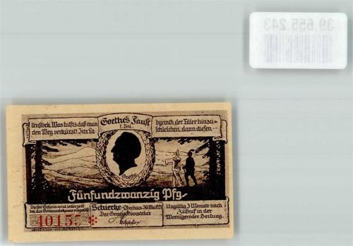 Schierke 25 Pfennig