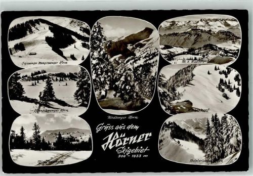 Bolsterlang Hörner Skigebiet Winter
