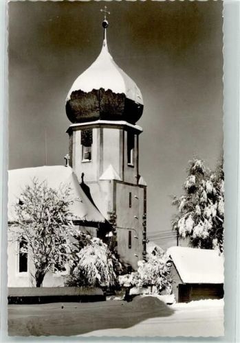 Hinterzarten Kirche Winter