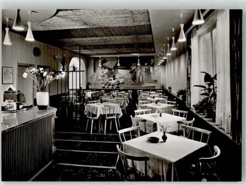 Bad König Cafe Gasthaus Dammert Gaststube Fotograf Hans Kenner