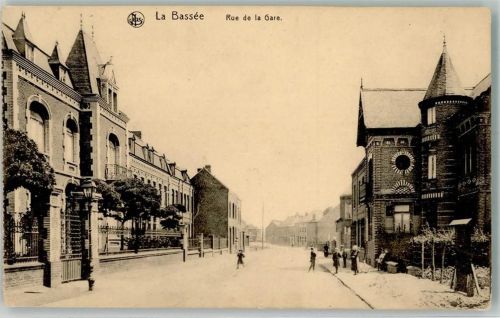 La Bassee 1918 rue de la Gare