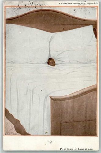 1912 Kind Petite Etude en blanc et noir