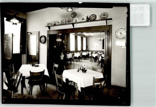 Göggingen Gasthaus Ochsen Ort handschriftlich Foto Original aus Archiv eines Ansichtskartenverlags