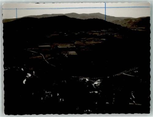 Bernried Fliegeraufnahme Ort handschriftlich Foto Original aus Archiv eines Ansichtskartenverlags