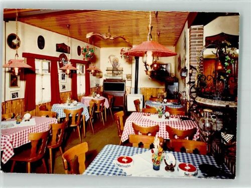 Fischbach Gasthaus Schwarzwaldstuben Ort handschriftlich Foto Original aus Archiv eines Ansichtskartenverlags