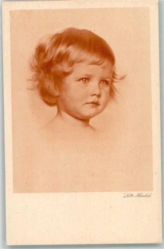 Aus der Mappe Kinderköpfe dritte Sammlung Verlag Waldemar Heldt