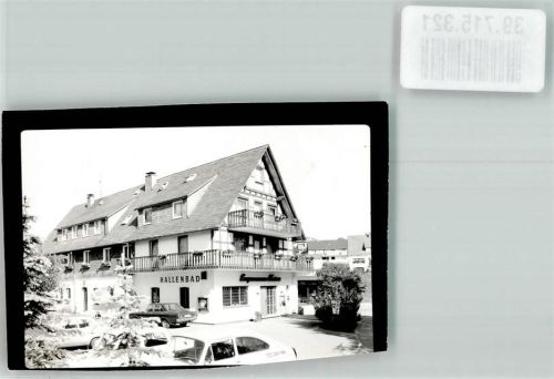 Winterberg Hotel Engemann Hallenbad Parkplatz Auto Ort handschriftlich Foto Original aus Archiv eines Ansichtskartenverlags