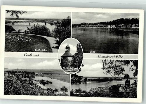 Lauenburg Schlossturm Elbe