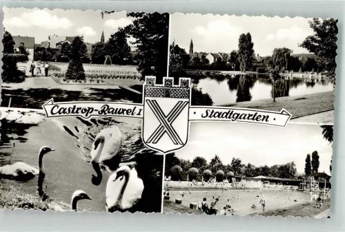 Castrop-Rauxel Stadtgarten Badeanstalt Schwan