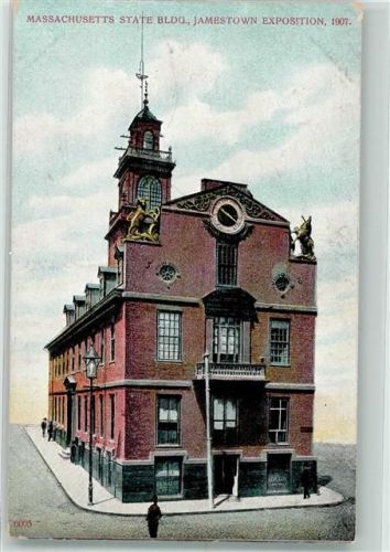 Boston Ausstellung Massachusetts State Building Jamestown