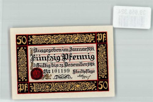 Rottweil 1919 50 Pfennig Nr. 101199 Kriegsnotgeld