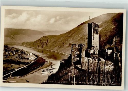 Beilstein 1931 Burgruine Metternich Verlag Schellenberg Nr. 996
