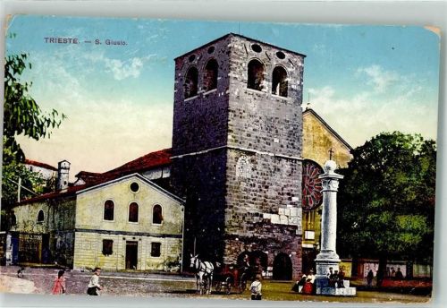 Trieste / Triest / Trst Kirche San Giusto Feldpost WK I