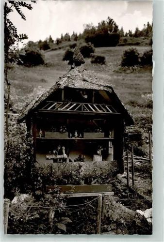 St. Peter Ortsteil Sägendobel Holzhackerhäuschen vom Gasthaus Engel