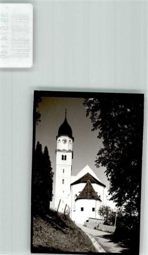 Grönenbach Kirche Ort handschriftlich Foto Original aus Archiv eines Ansichtskartenverlags