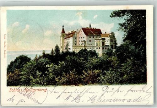 Heiligenberg 1903 Schloss