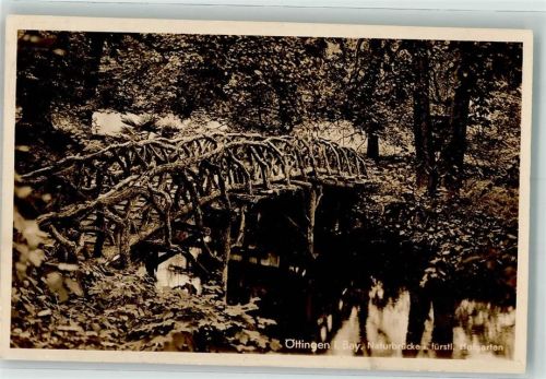 Oettingen Naturbrücke i. fürstl. Hofgarten