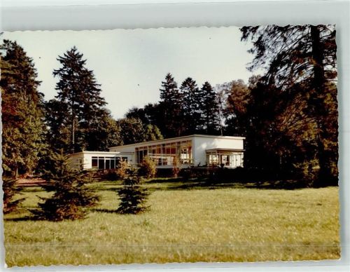 Schieder Foto Original aus Archiv eines Ansichtskartenverlags Kurpark m. Wandelhalle Ort handschriftlich