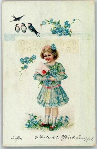 1921 Kind Vergissmeinnicht G.G.K.N. Nr.699