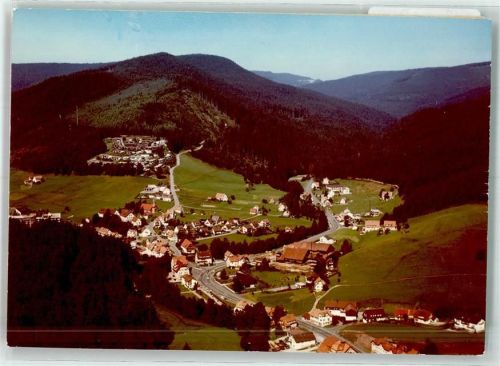 Obertal Foto Original aus Archiv eines Ansichtskartenverlags Fliegeraufnahme Ort handschriftlich
