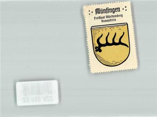 Münsingen Freistaat Württemberg Donaukreis