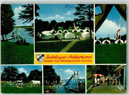 Niederkleveez Zeltlager Adlerhorst der Freien Turnerschaft Adler aus Kiel am Behler See