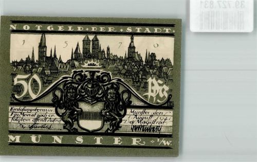 Münster 1921 50 Pfennig