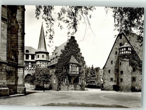Marburg Hof der Deutschritter-Ordensburg